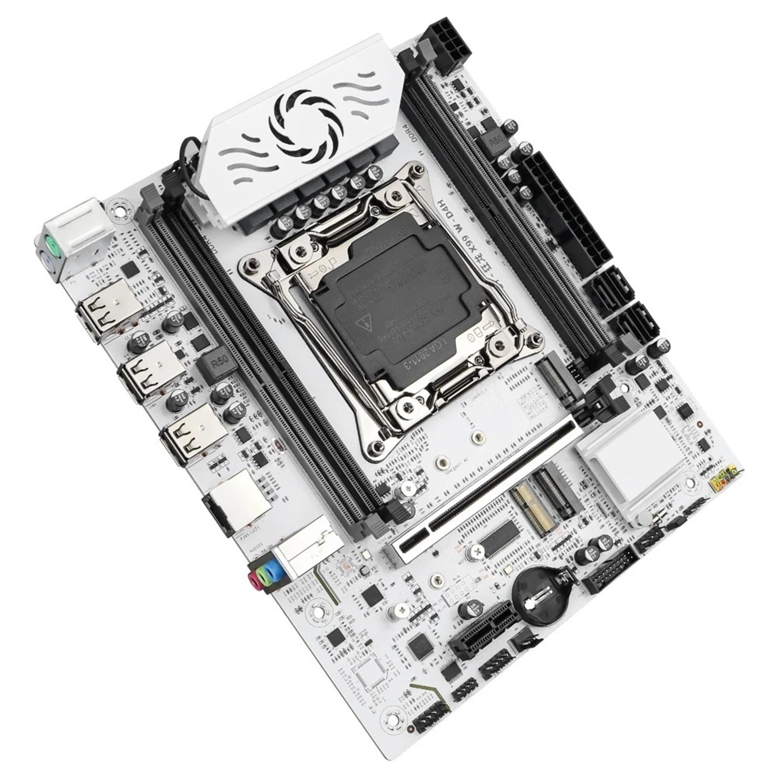 Placa Base X99 combinada Xeon E5 2682 V4 DDR4 8GB M.2 | Kit de escritorio completo que incluye placa X99, CPU E5 2682 V4, RAM DDR4 de doble canal de 8 GB a 2133 MHz(Motherboards)