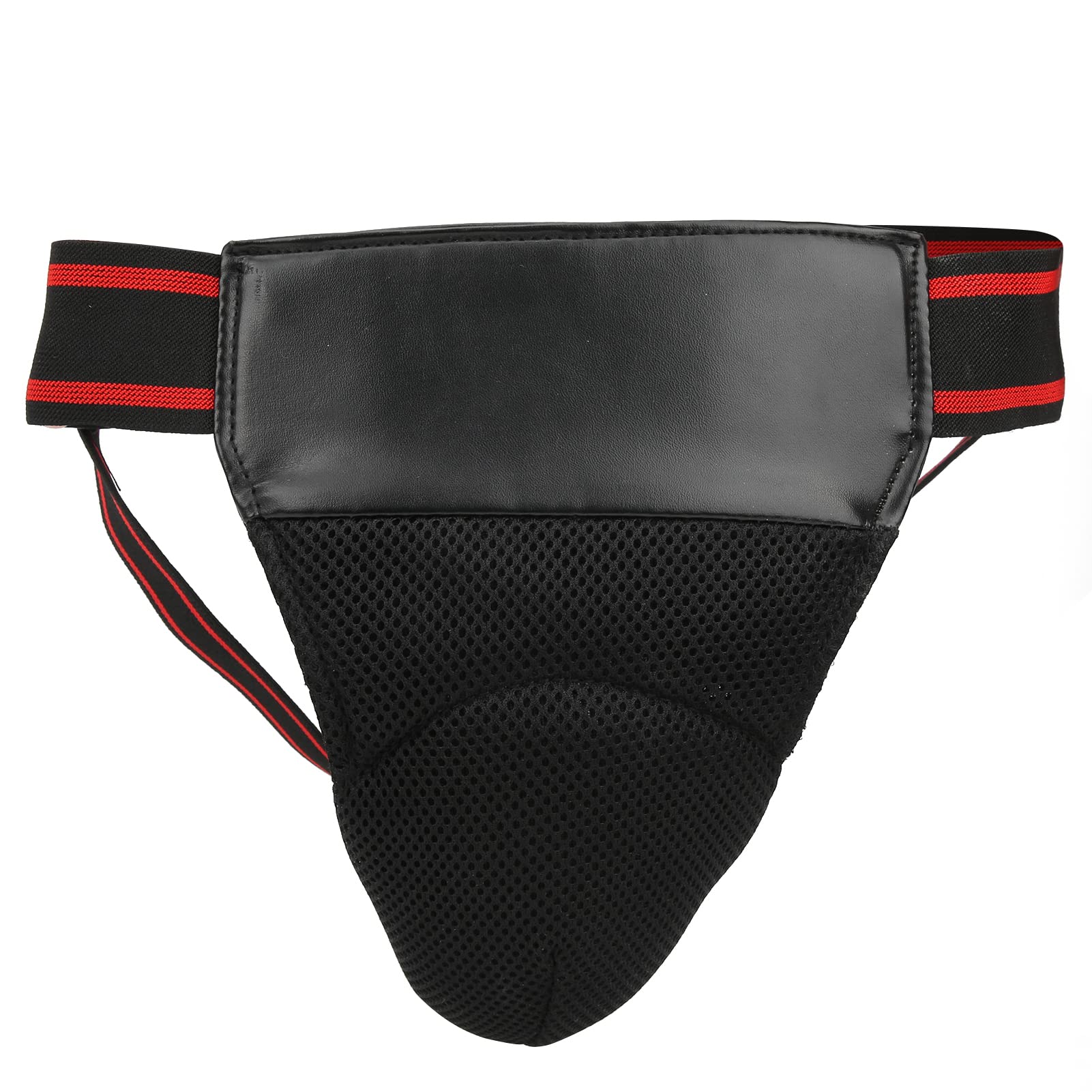 Taekwondo Groin Protector Groin Protector for Boxing, Muay Thai, Kickboxing and MMA Fighting, Maya Hide Leather Abdo Gear