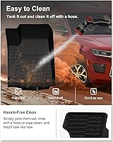 Vista 7 de KIWI MASTER Alfombrillas para Jeep Grand Cherokee 2022-2026, 4xe, ajuste personalizado para todo tipo de clima, revestimientos de suelo de TPE