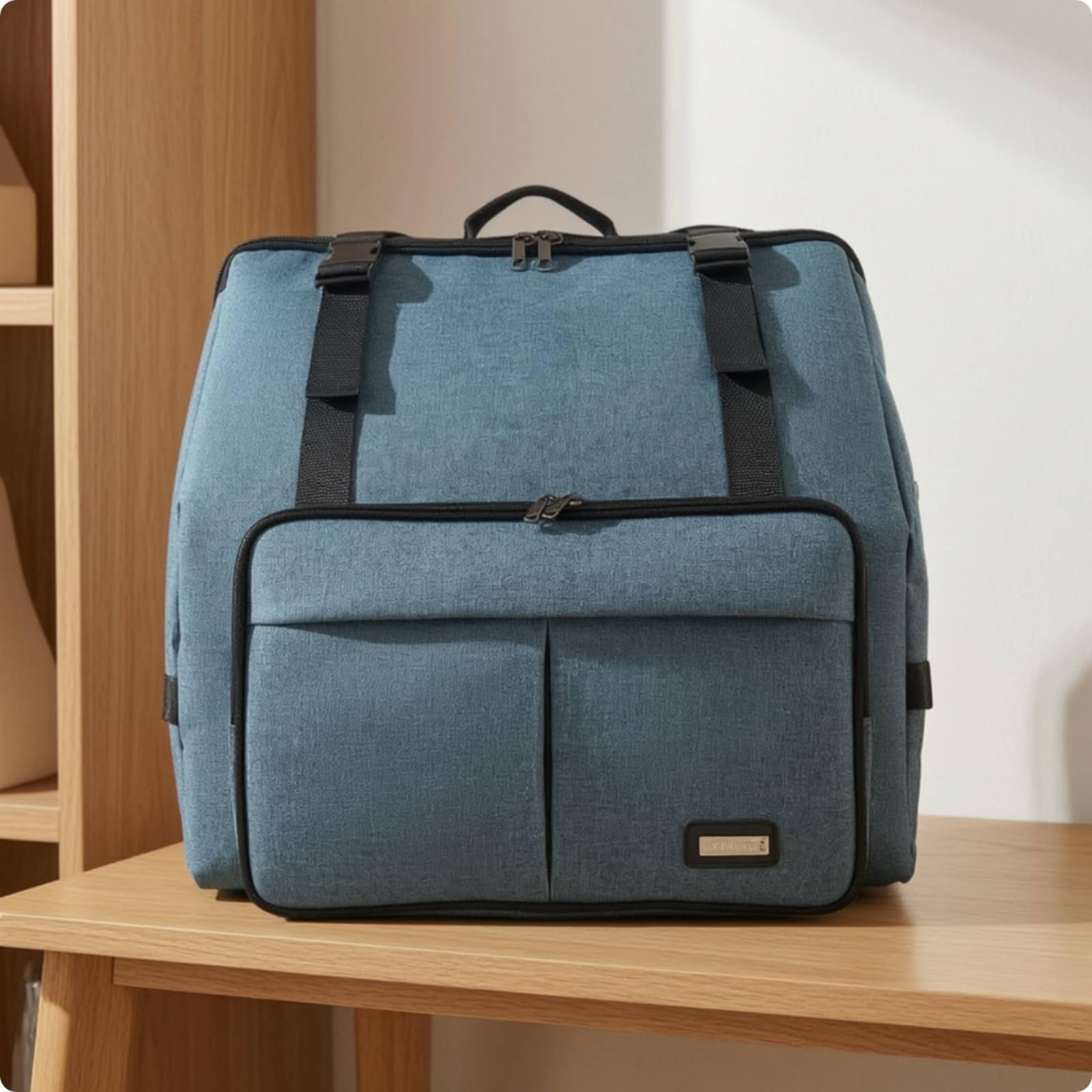 Tragetasche wasserabweisend -Instrumententasche tragbar tasche mit Schultergurten für Musikschüler, Musikunterricht, Array, Schwarz