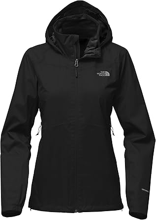 North face black rain jacket womens Clearance