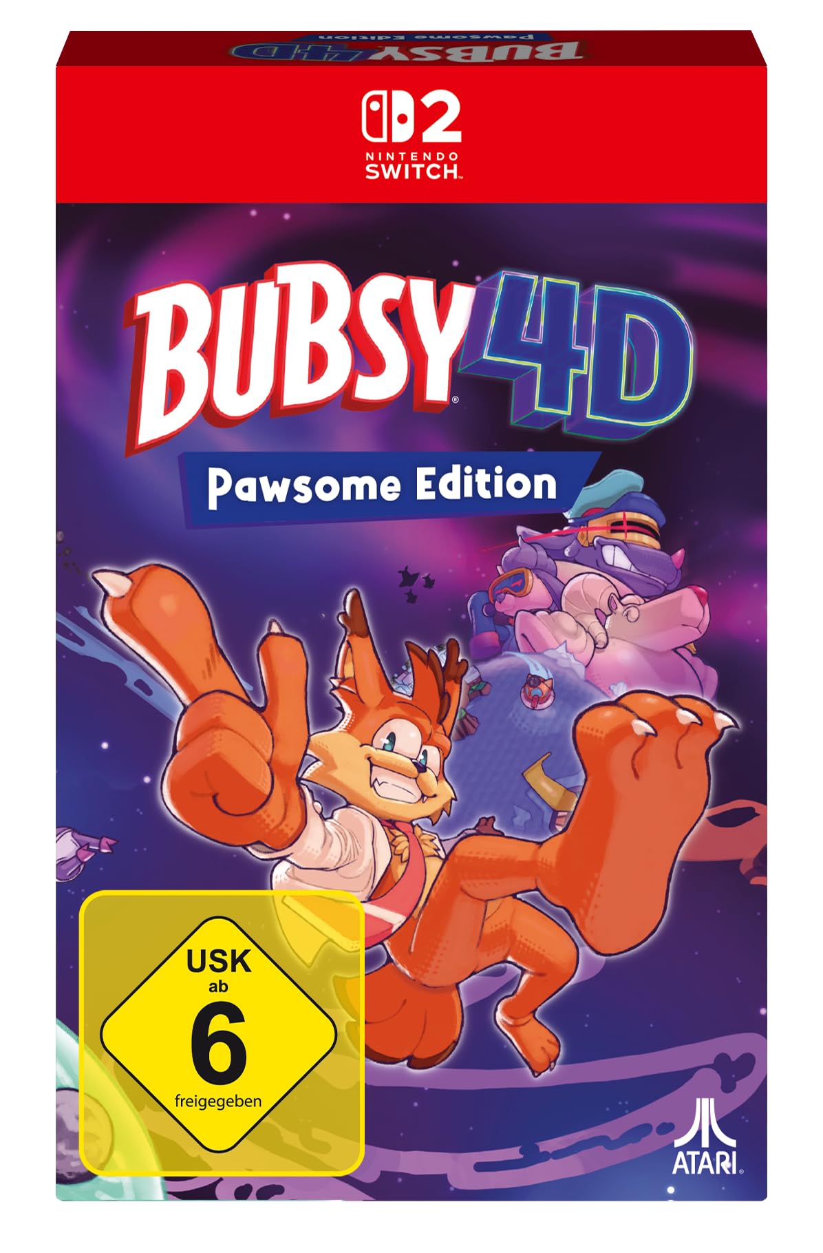 Bubsy 4D - Pawsome Edition - Switch 2