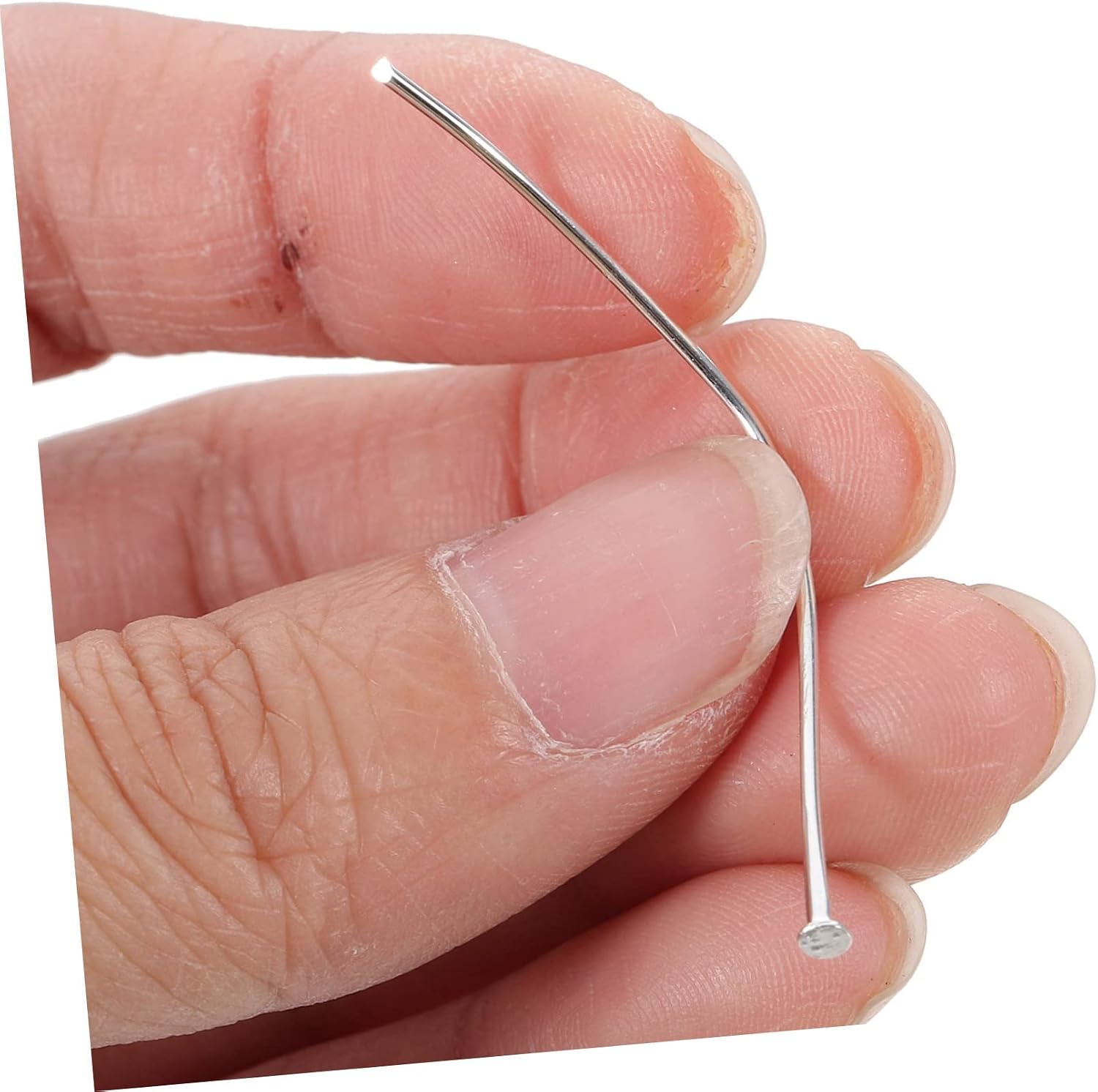 400Pcs Metal Flat Head Pins for Jewelry Making DIY Bead Pins for Craft Projects Versatile for Earrings Necklaces Beading and Pendants