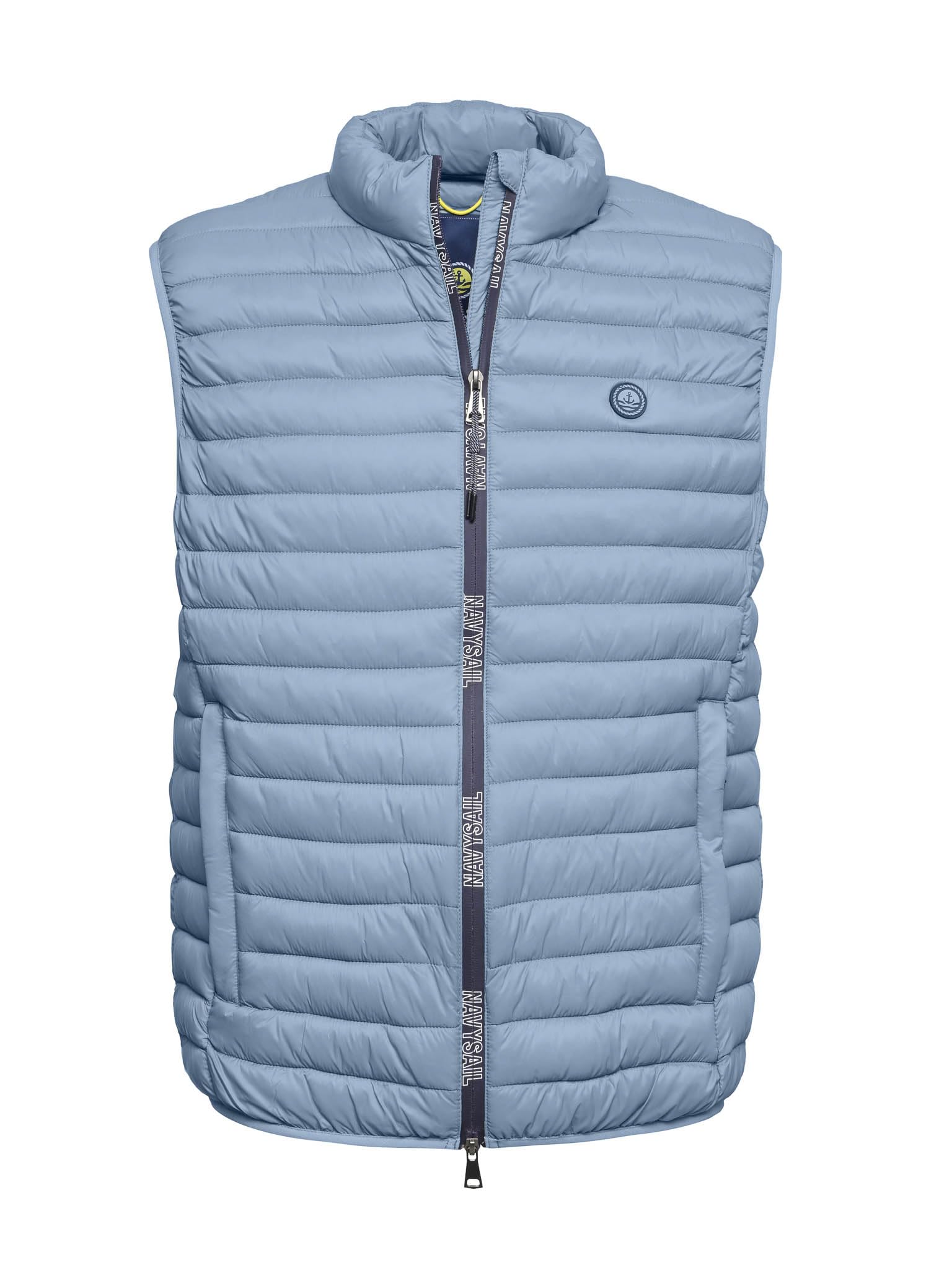 Piumino Uomo Smanicato Leggero Giubbotto Primaverile Autunnale Slim Fit Gilet Mezza Stagione Con Zip Nylon - ESTIVO - 60 GRAMMI - GIACCA ULTRALIGHT