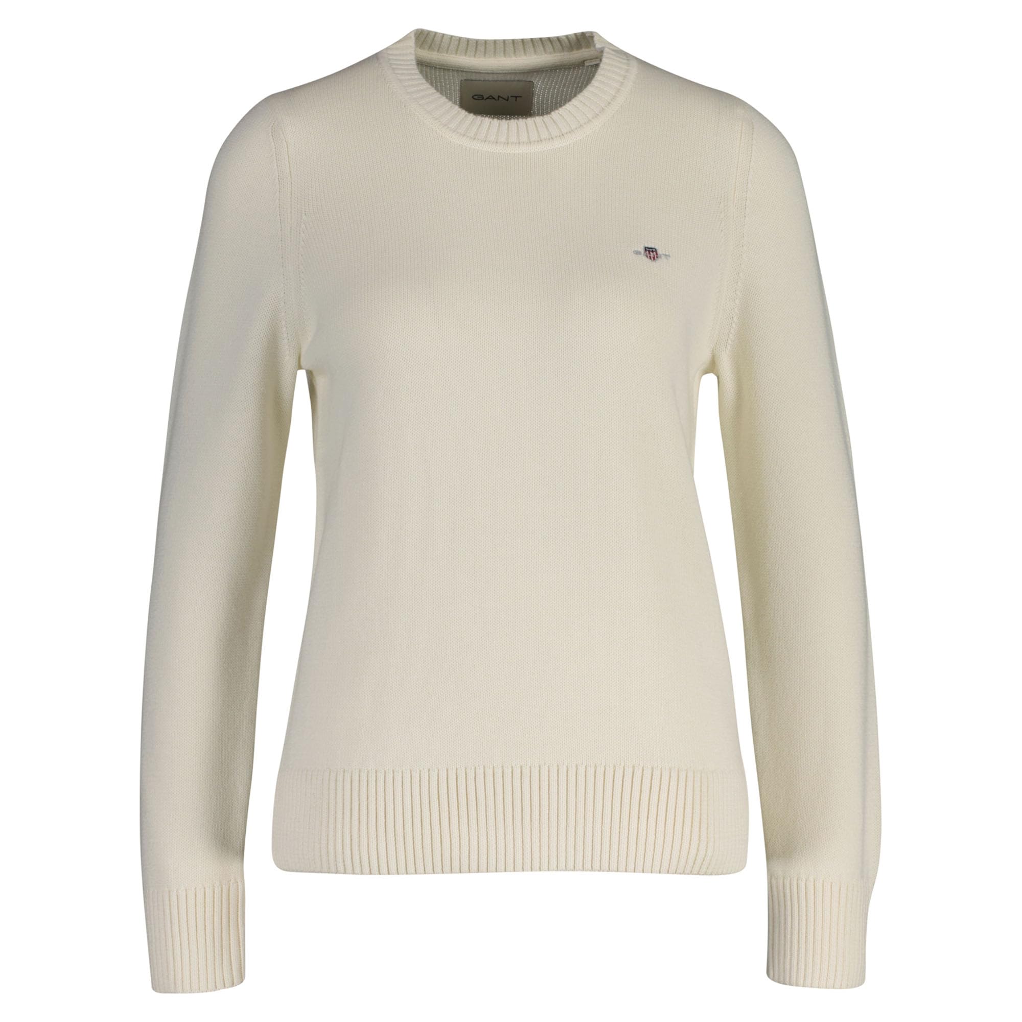 Gant Herren Classic Cotton C-Neck Pullover (1er Pack)