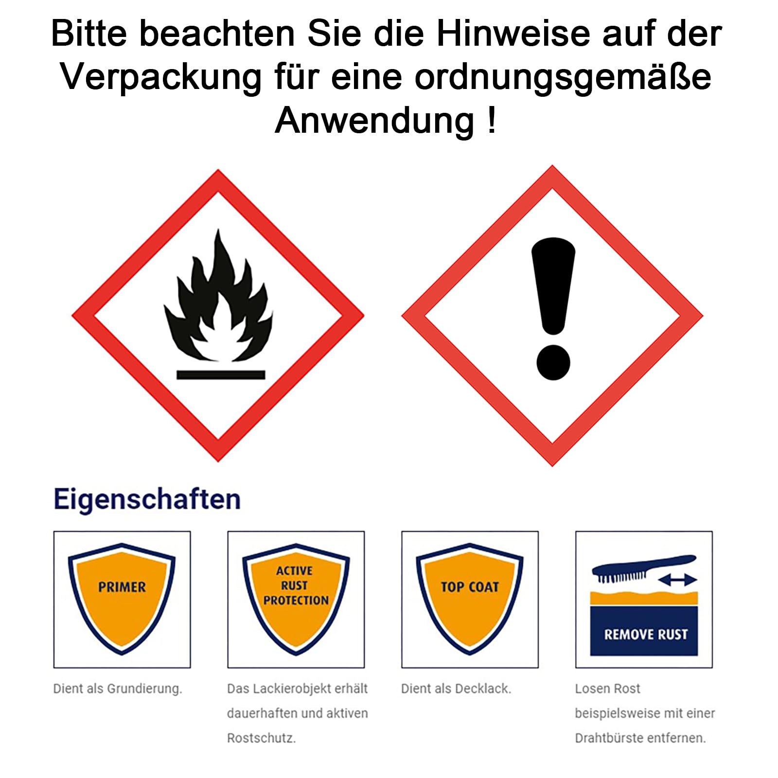 ECI 2x Belton Metallschutzlack 3in1 400 ml Metallschutzfarbe Schutzlack Rostschutzfarbe Rostschutzlack Farbe nach Wahl (Eisenglimmer Anthrazit)