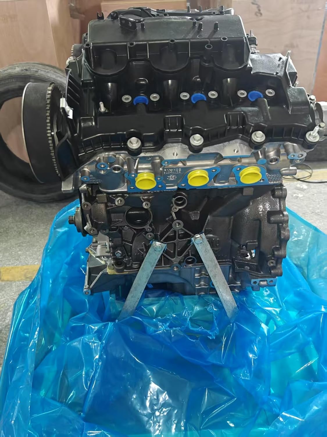 3.0T TDV6 Diesel Engine Assembly Replacement – 306DT V6 Long Block Motor for Land Rover Discovery 4, High Torque Diesel Engine
