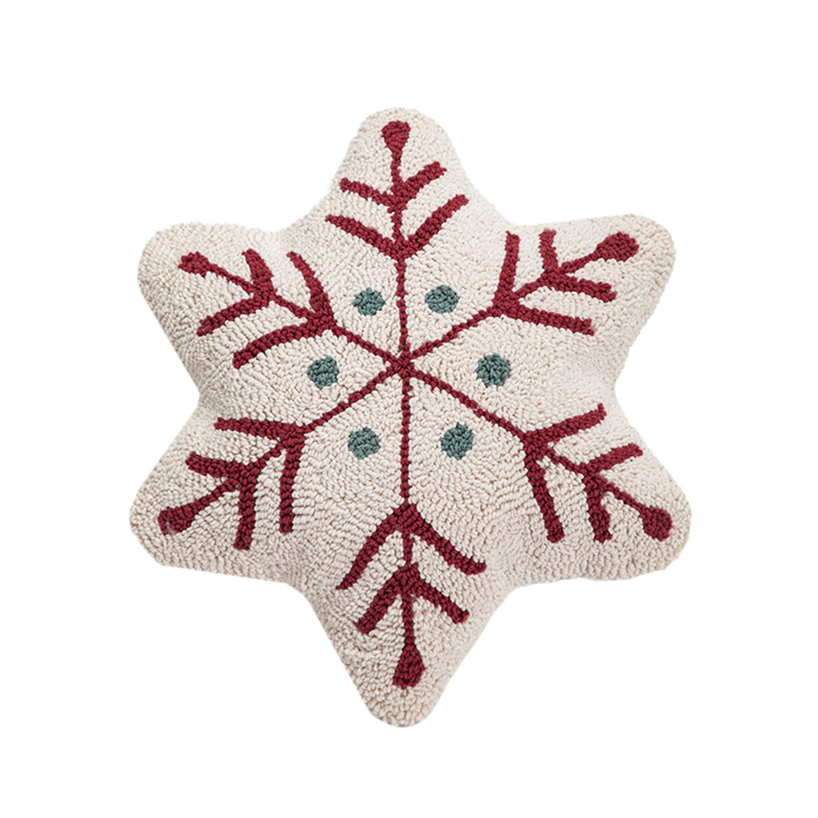 Coussin mignon saisonnier en 3D de Noël pour décorer le canapé du salon ou un studio