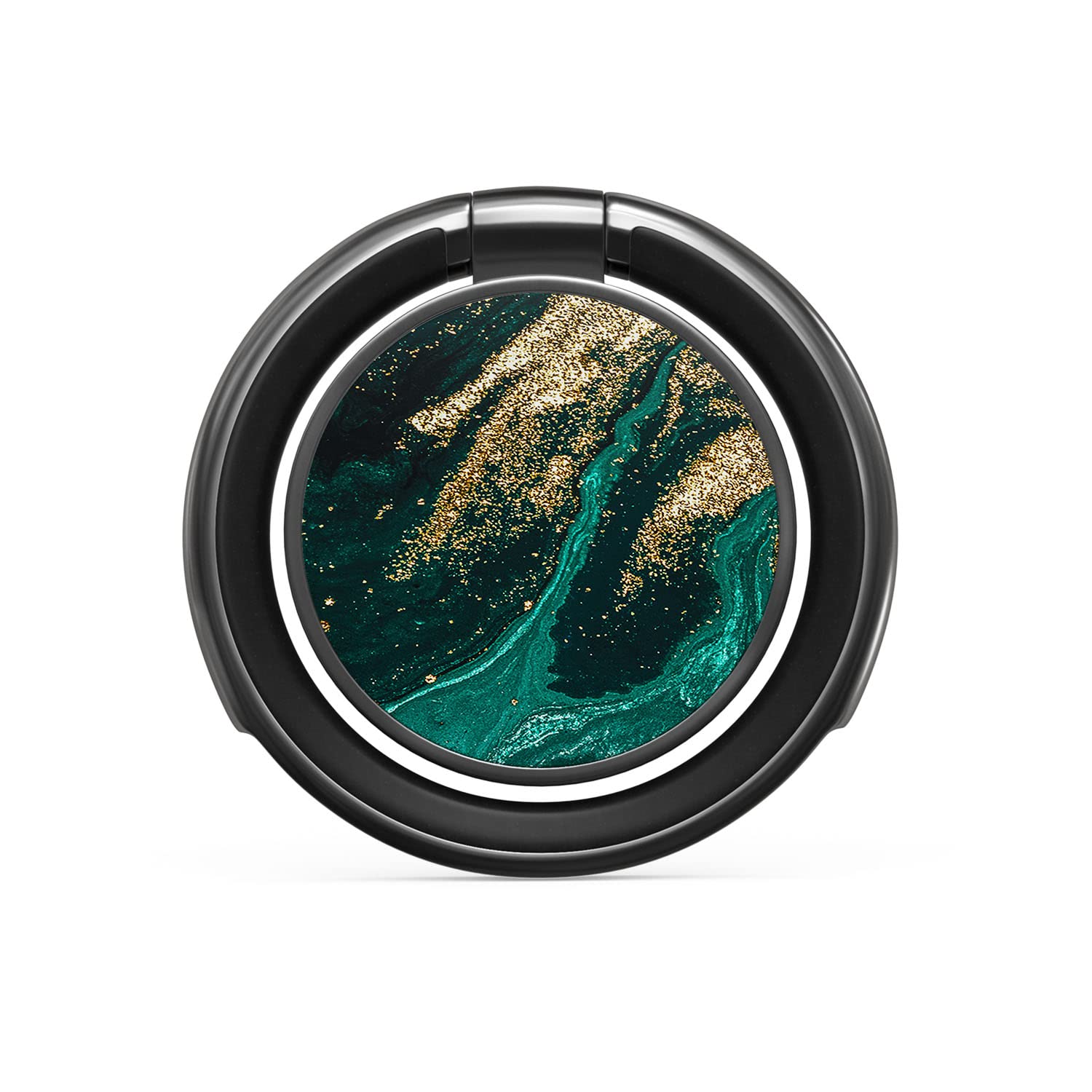 BURGA Cell Phone Ring, Holder Grip and Stand - Finger Phone Grip for Back of Smartphone Case, Kickstand 360 Rotation, Universal Ring for iPhone Samsung Galaxy Huawei Google Pixel, Stylish Accessories