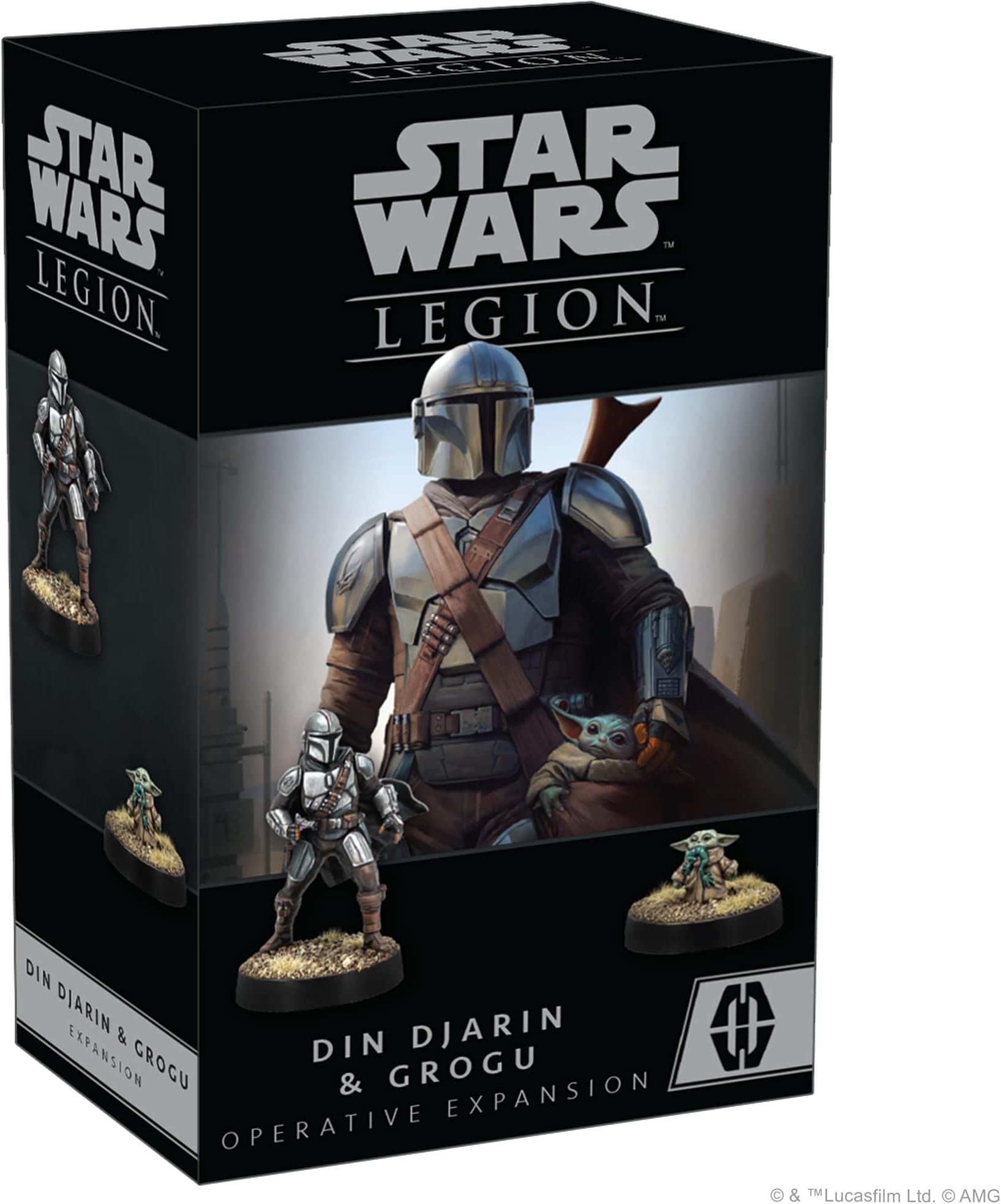 Atomic Mass Games Star Wars Legion Din Djarin & Grogu Operative Expansion