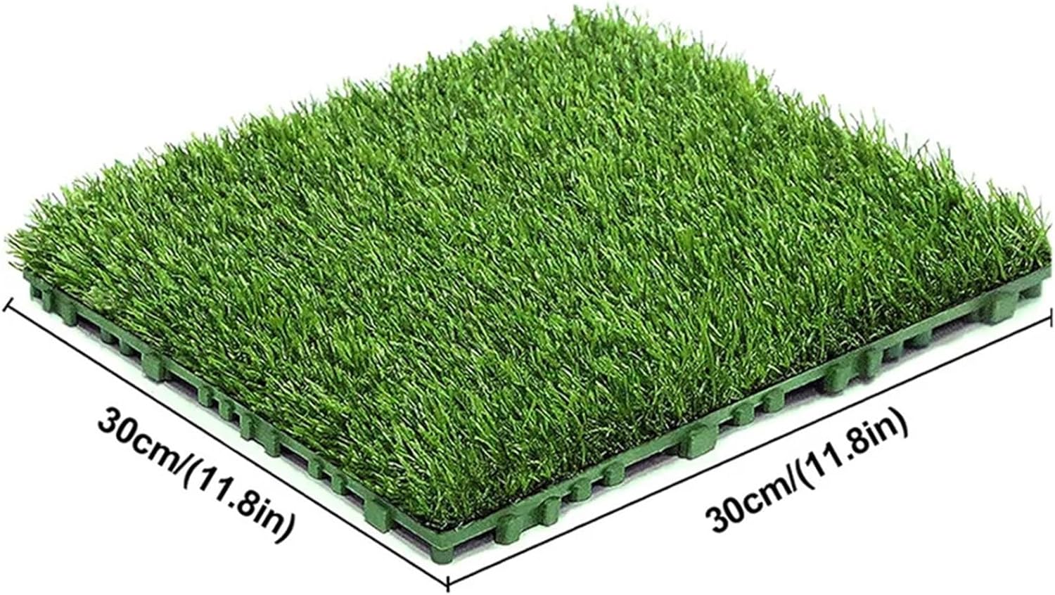 4Pcs Grass Pee Pads for Dogs 12 Inchx12 Inch Square Artificial Grasses Mat Interlocking Fake Grasses Deck Turf Tiles Turf Mat Grass Rug for Indoor