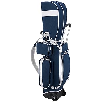 キャディバッグ 紺/緑 ナイロン製 楽天市場】【楽天マガジン掲載品】セール30%オフ！ キャディ