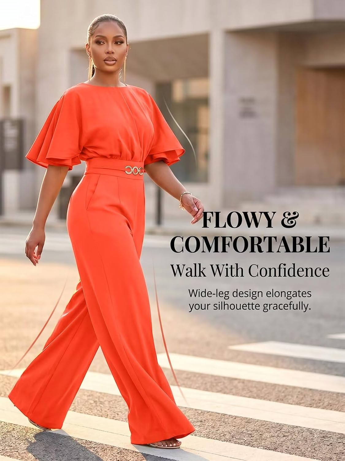 acelyn Elegant Jumpsuit for Women Dressy Sexy Plus Size Wide Leg Pant Suit One Piece Party Outfits