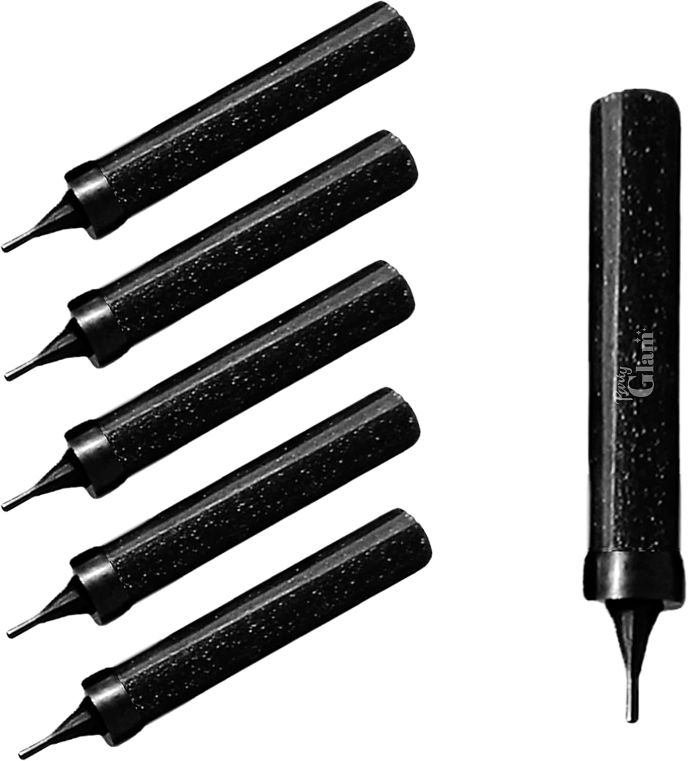 Spark Candles 200 Pcs Black White Light 12.5 cm - Cake Candles - Flares - Luminous Candles - Magic Candles - Party