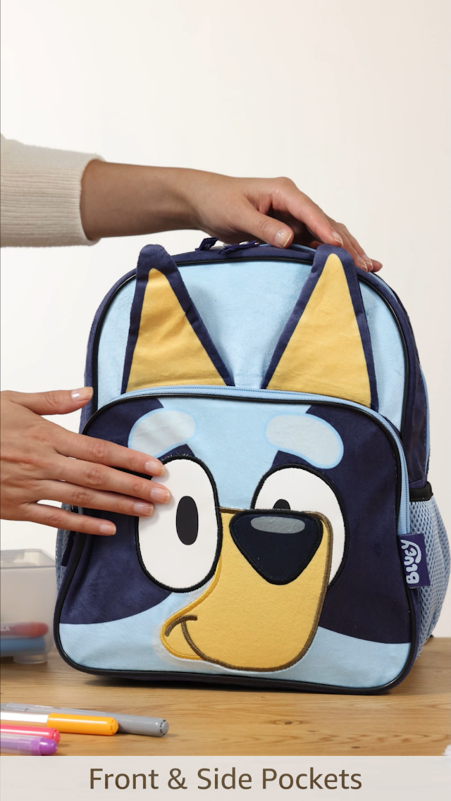 Amazon.com | BLUEY Backpack for Girls & Boys for Kindergarten
