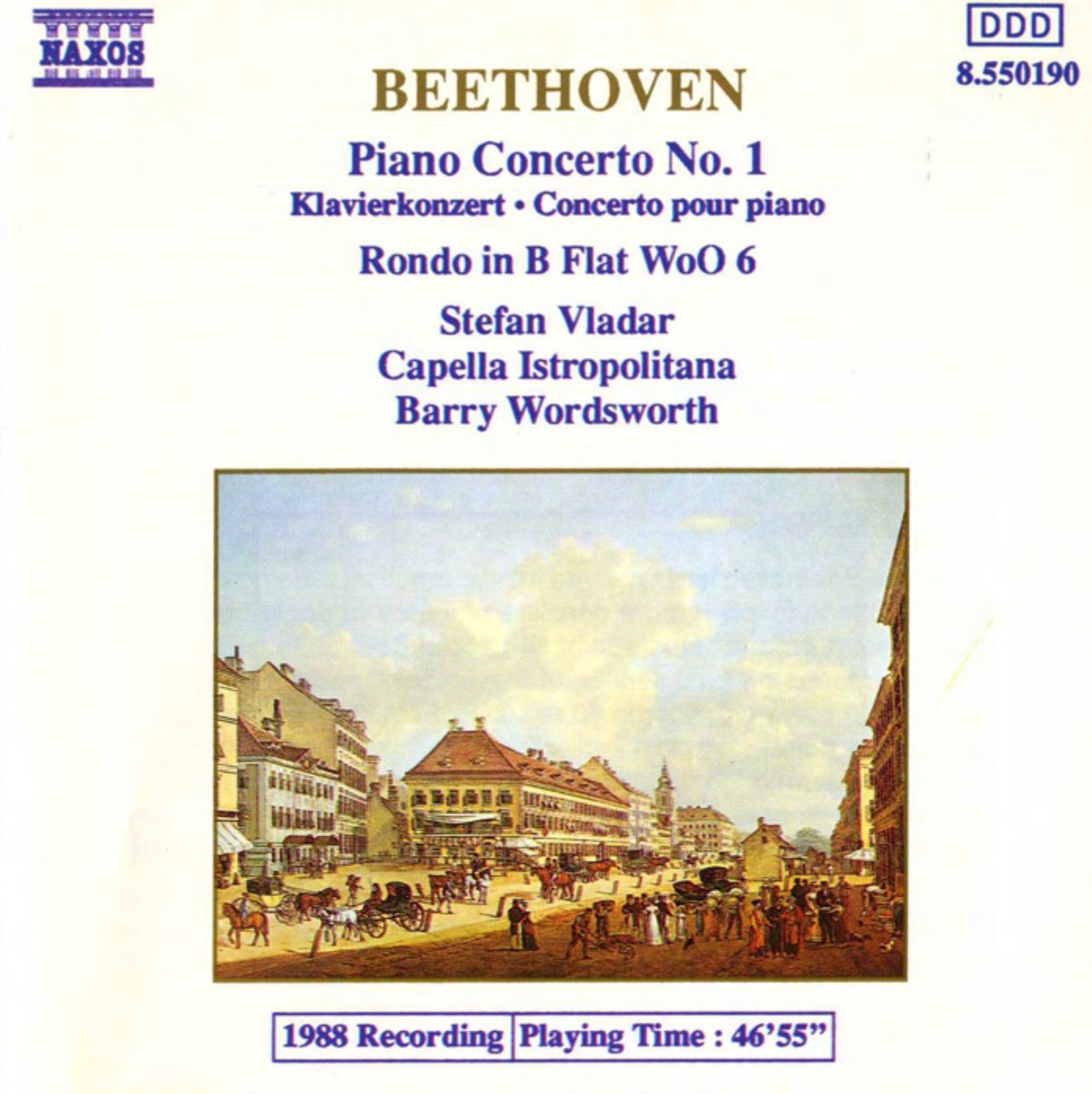 BEETHOVEN: Piano Concerto No. 1 / Rondo, WoO 6