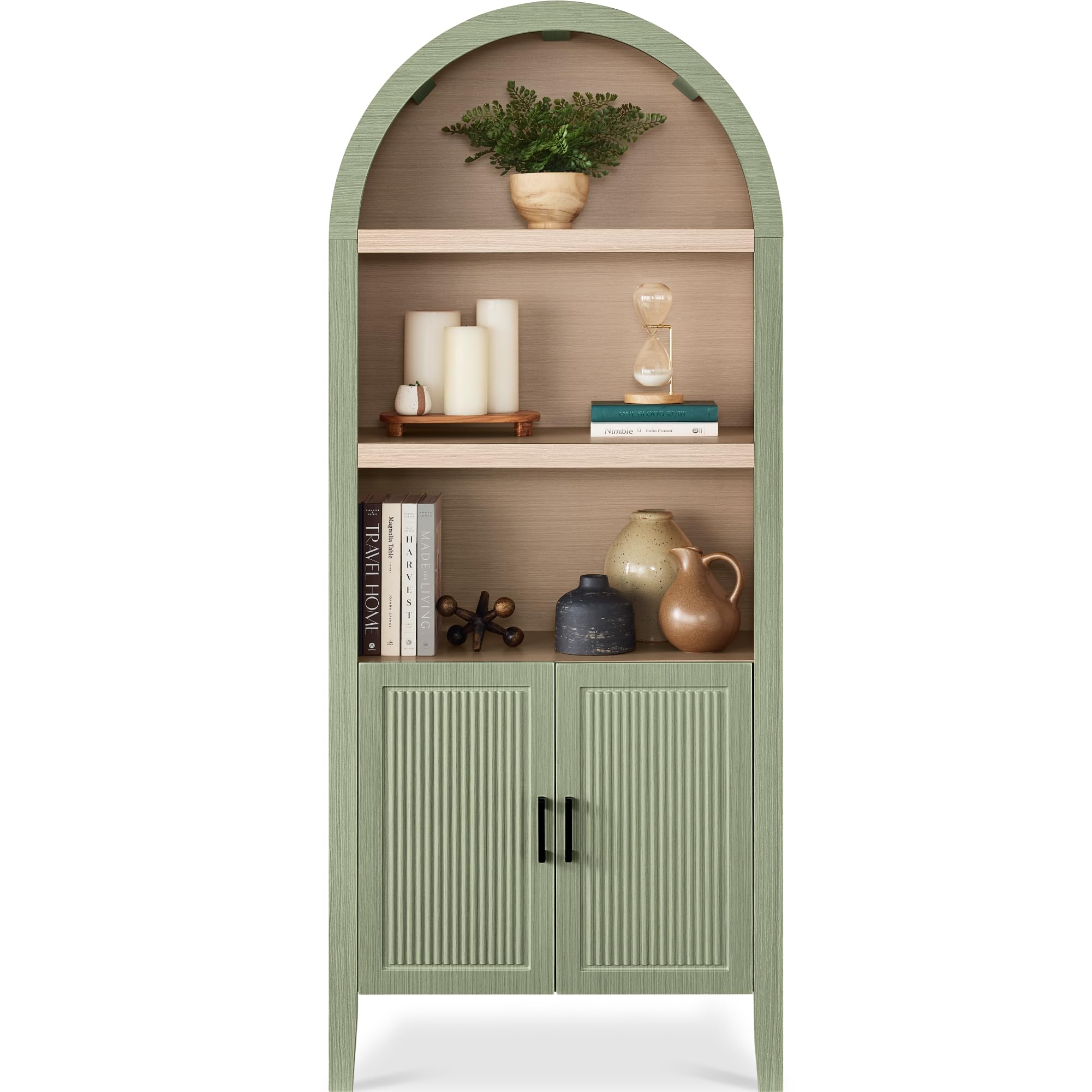 Best Choice Products 72 Tall Arched Pantry Cabinet