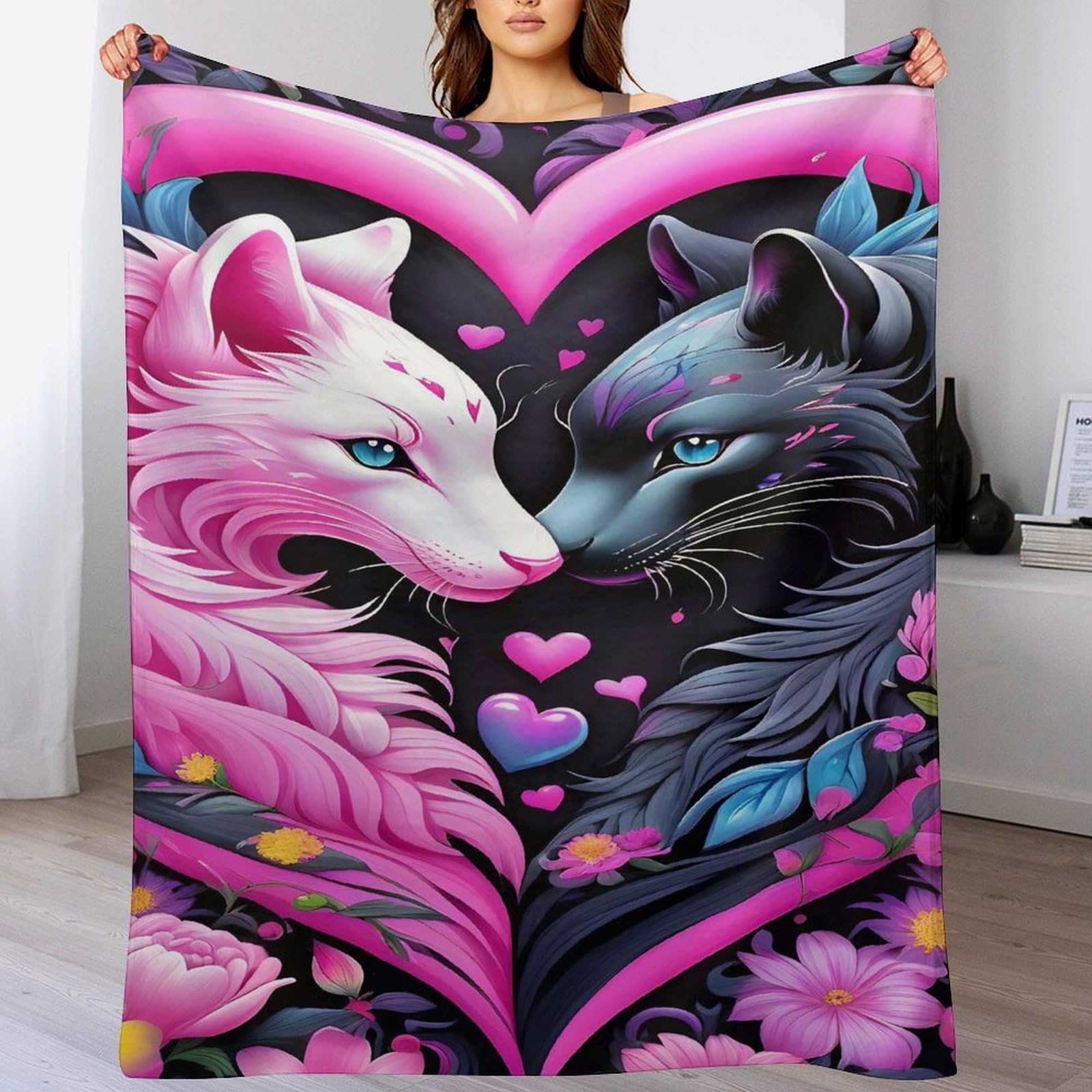 Manta de zorro para sofa grande de 180x200cm ideal para tardes de pelicula