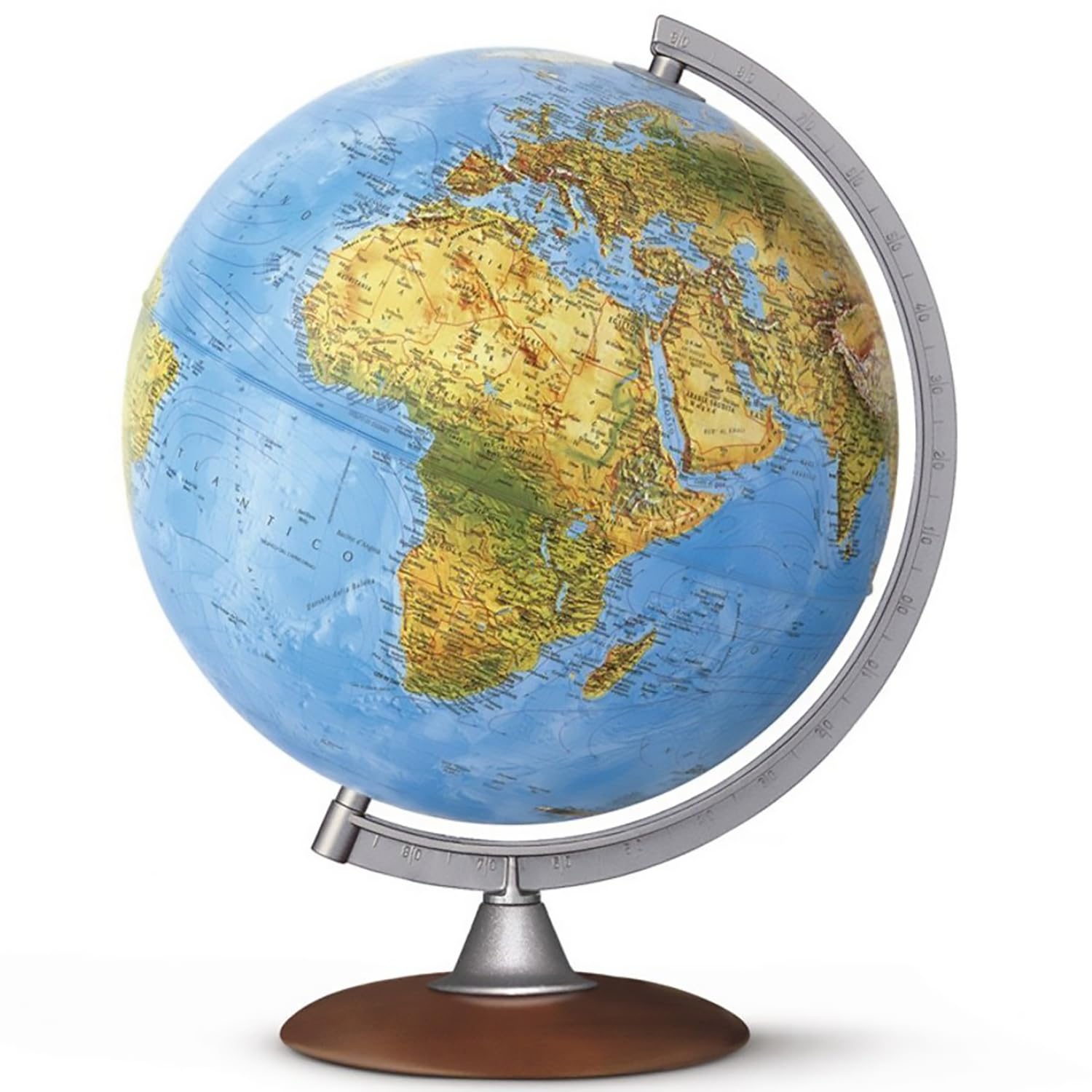 TECNODIDATTICA 0333tafgitlls056 – Globo terráqueo, 30 cm, táctil