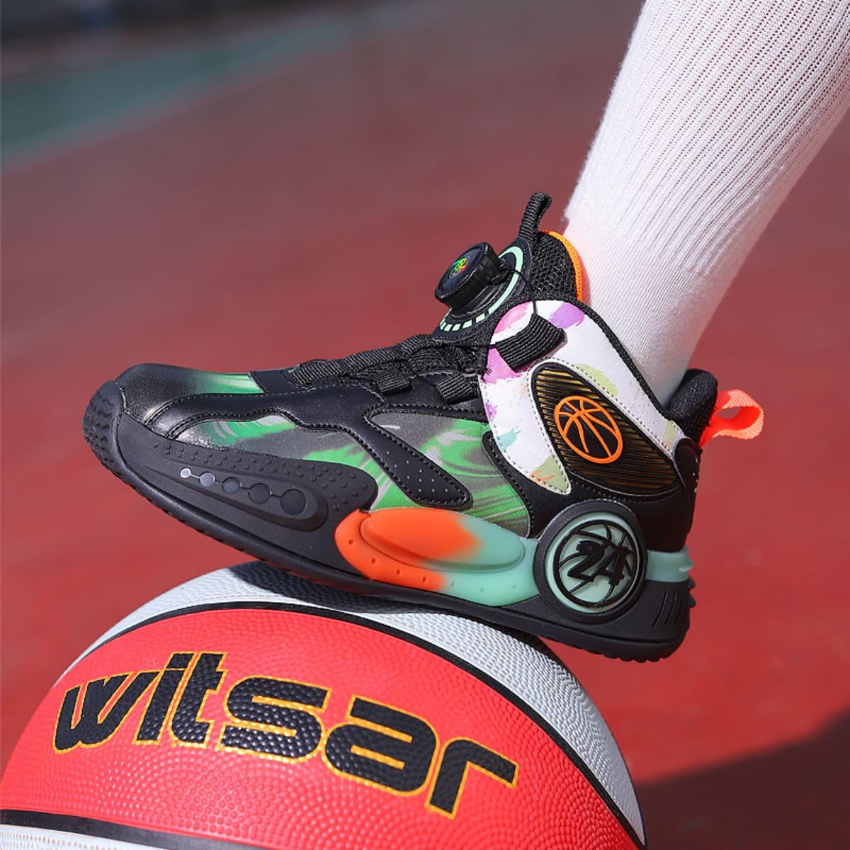 Scarpe da Basket per Bambini Scarpe da Basket per Ragazzi Scarpe da Basket per Ragazze Scarpe Sportive per Bambini Scarpe da Corsa Atletiche