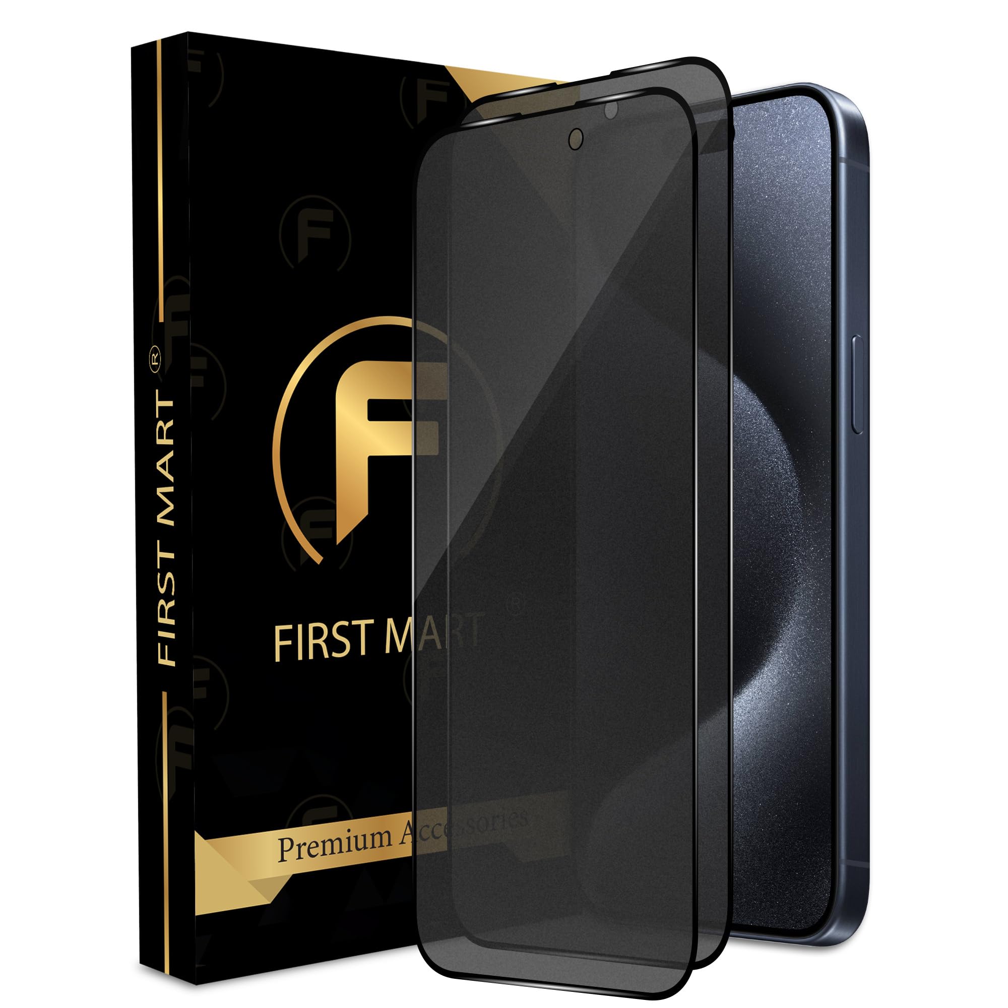FIRST MART Edge to Edge Matte Privacy Tempered Glass for iPhone 15 Pro Max Full Screen Coverage with Easy Installation Kit, 2 Pack Set of Anti Spy Matte Glass (B0CS6YYW7K) Amazon Price History, Amazon Price Tracker
