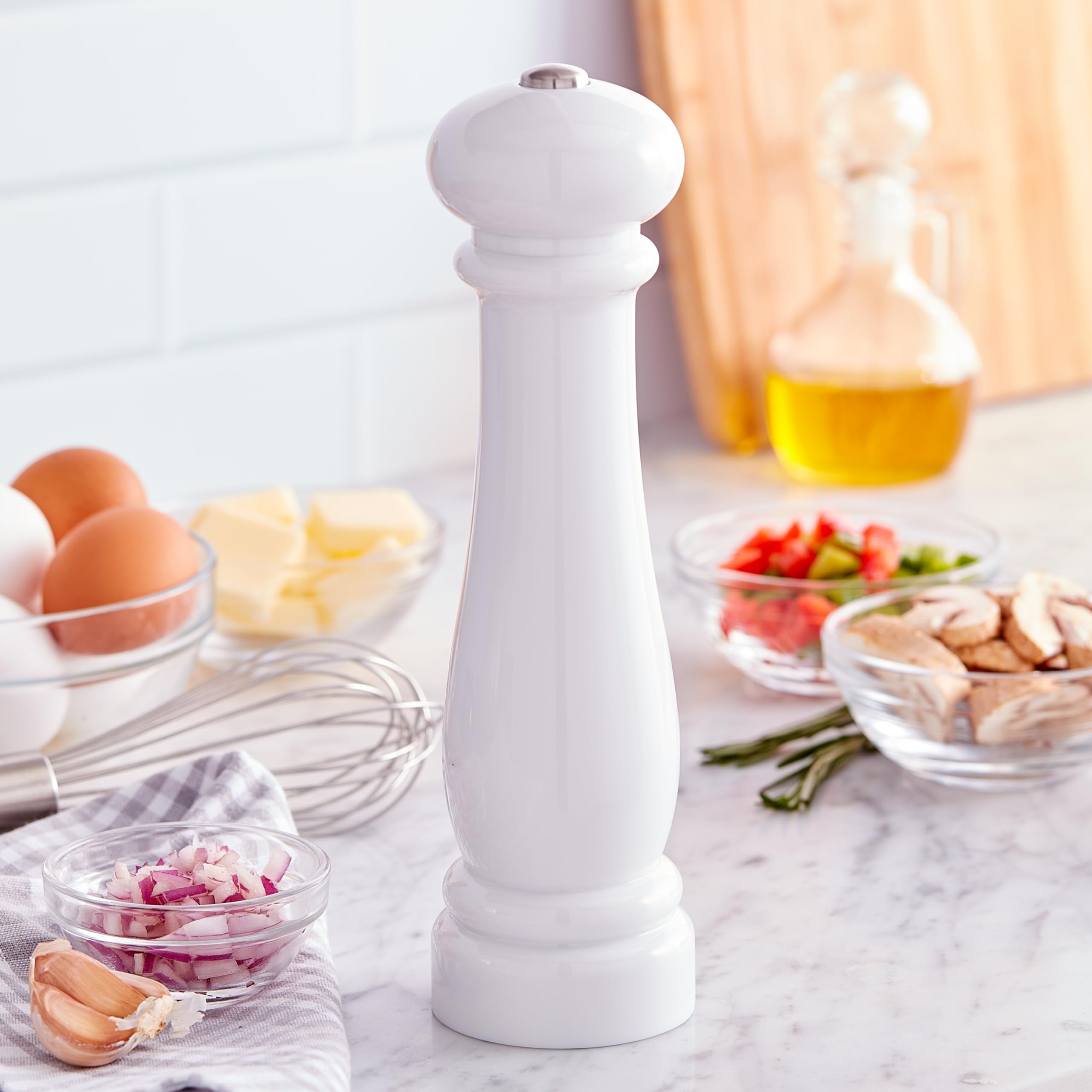 Amazon.com: Kamenstein 10-Inch Automatic Spice Grinder, White