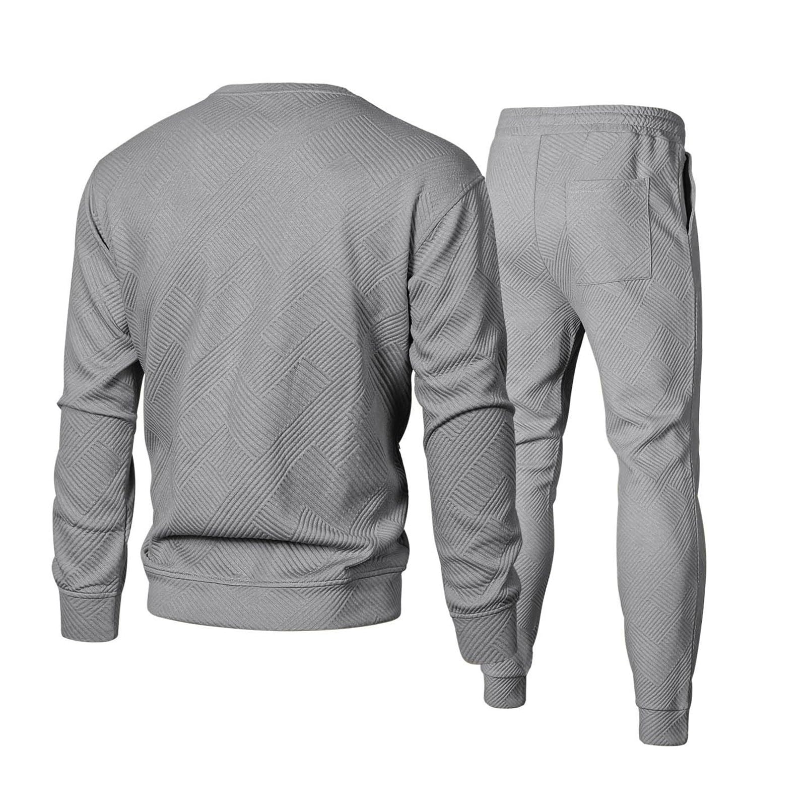 Ensemble sweat et jogging pour homme, ensemble de survêtement 2 pièces pour