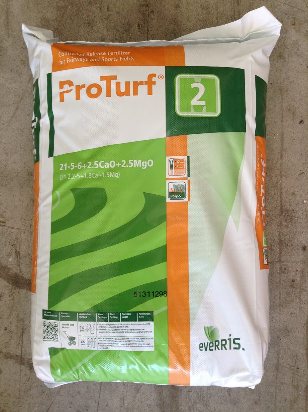 ICL PROTURF HIGH N KG.25