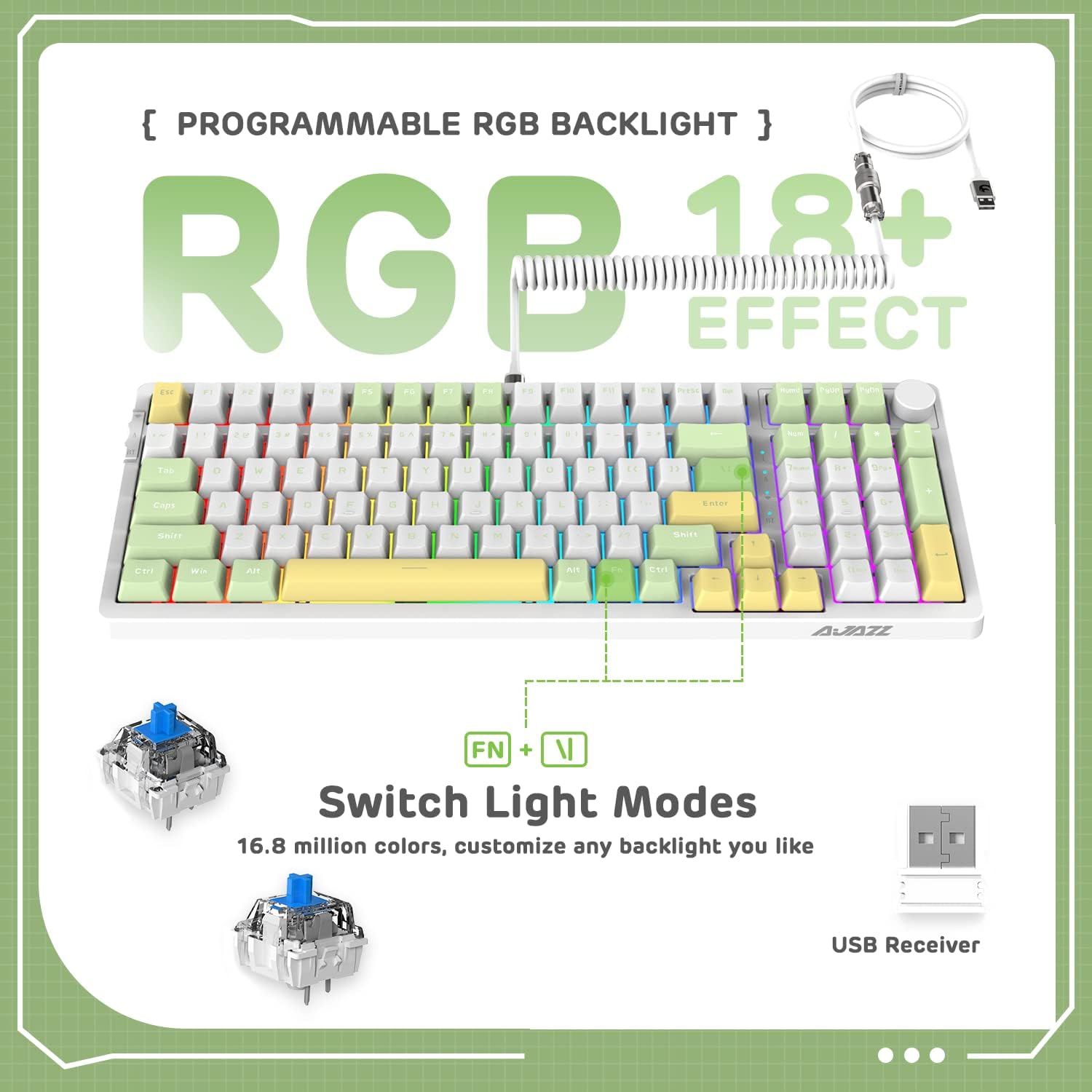 Keyboard RGB backlight control