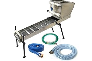 48" Complete Highbanker Sluice Box with Pump Kit - Gold Mining Equipment