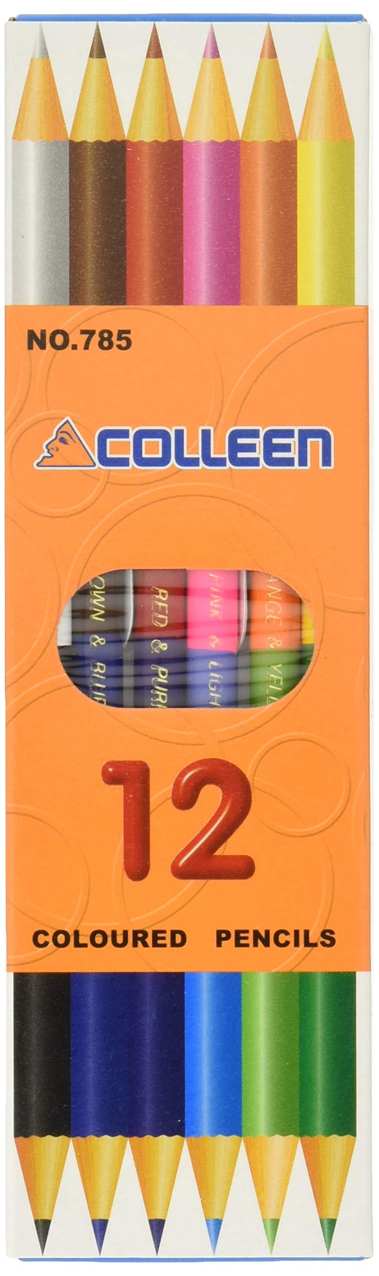 1026 ☆木製業務用鉛筆ケース☆昭和レトロ/COLLEEN/コーリン/店舗陳列用