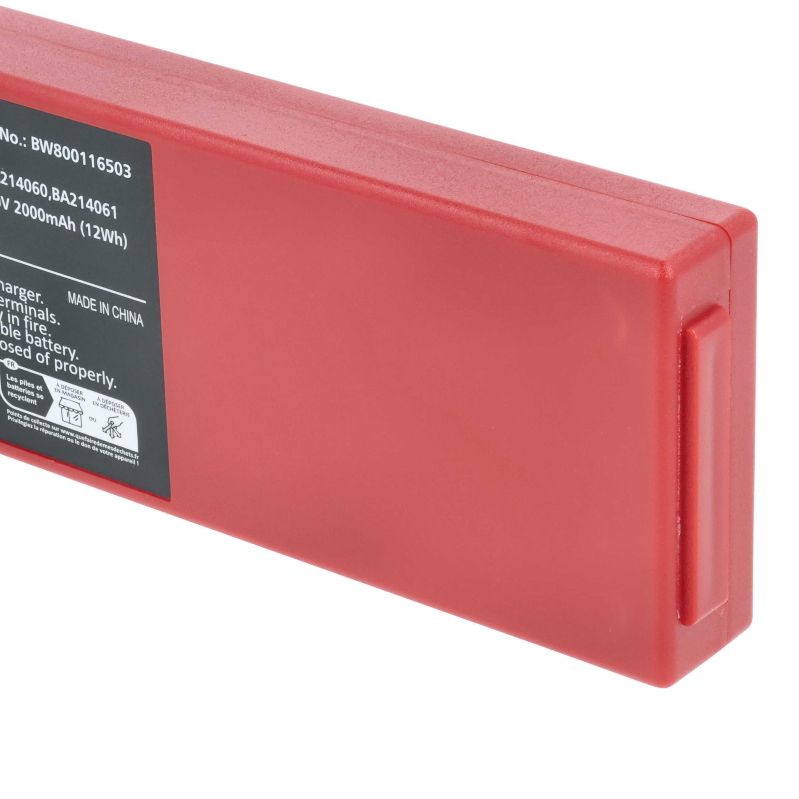 vhbw Batterie Remplacement pour HBC RHB1220KY