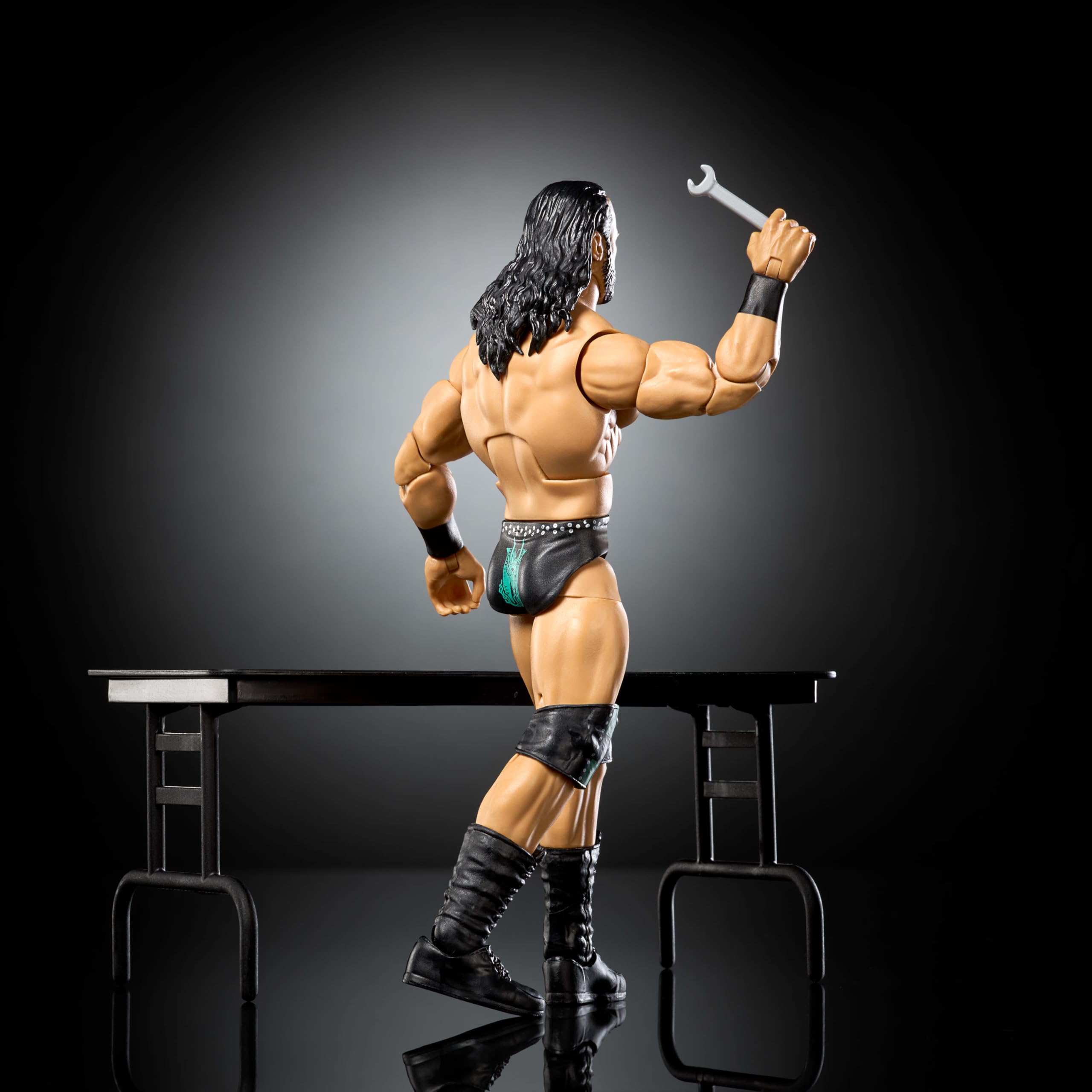 Mattel WWE Elite Series123 Drew Mcintyre Figura de acción y Accesorios, Figura de acción Coleccionable de 15,24cm con 25puntos de articulación y Manos Intercambiables, JHT63