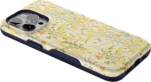 Vista 236 de Casely Funda para iPhone 15 Pro Jardín Secreto Flores mixtas Funda atrevida Compatible con MagSafe y botón de acción Jardín Secreto Floral