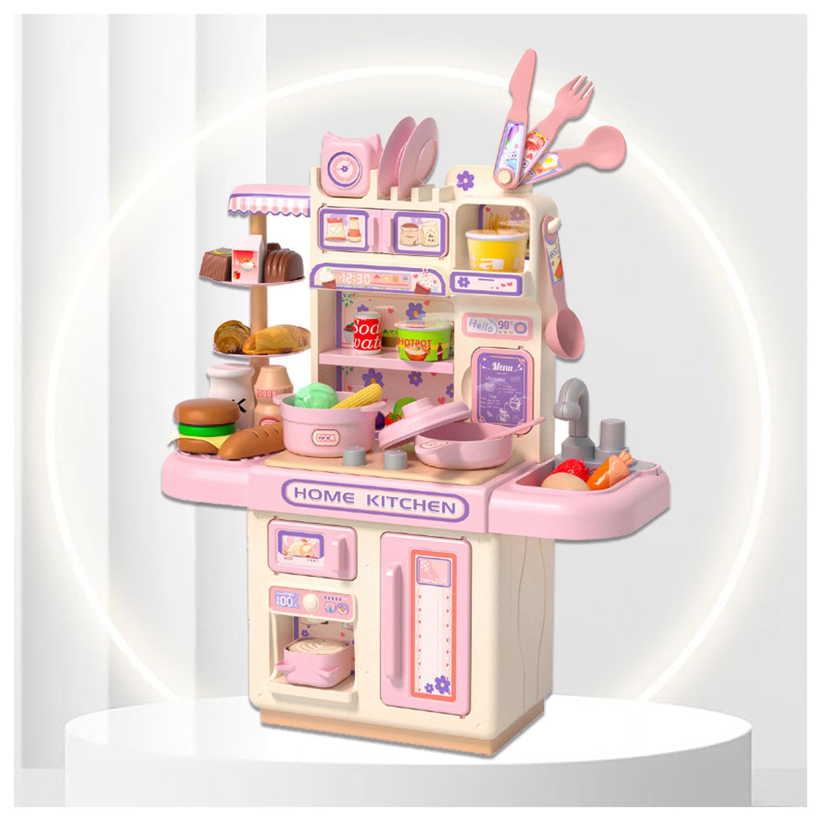 Amazon | キッズキッチンセット, おままごとおもちゃキッチンセット