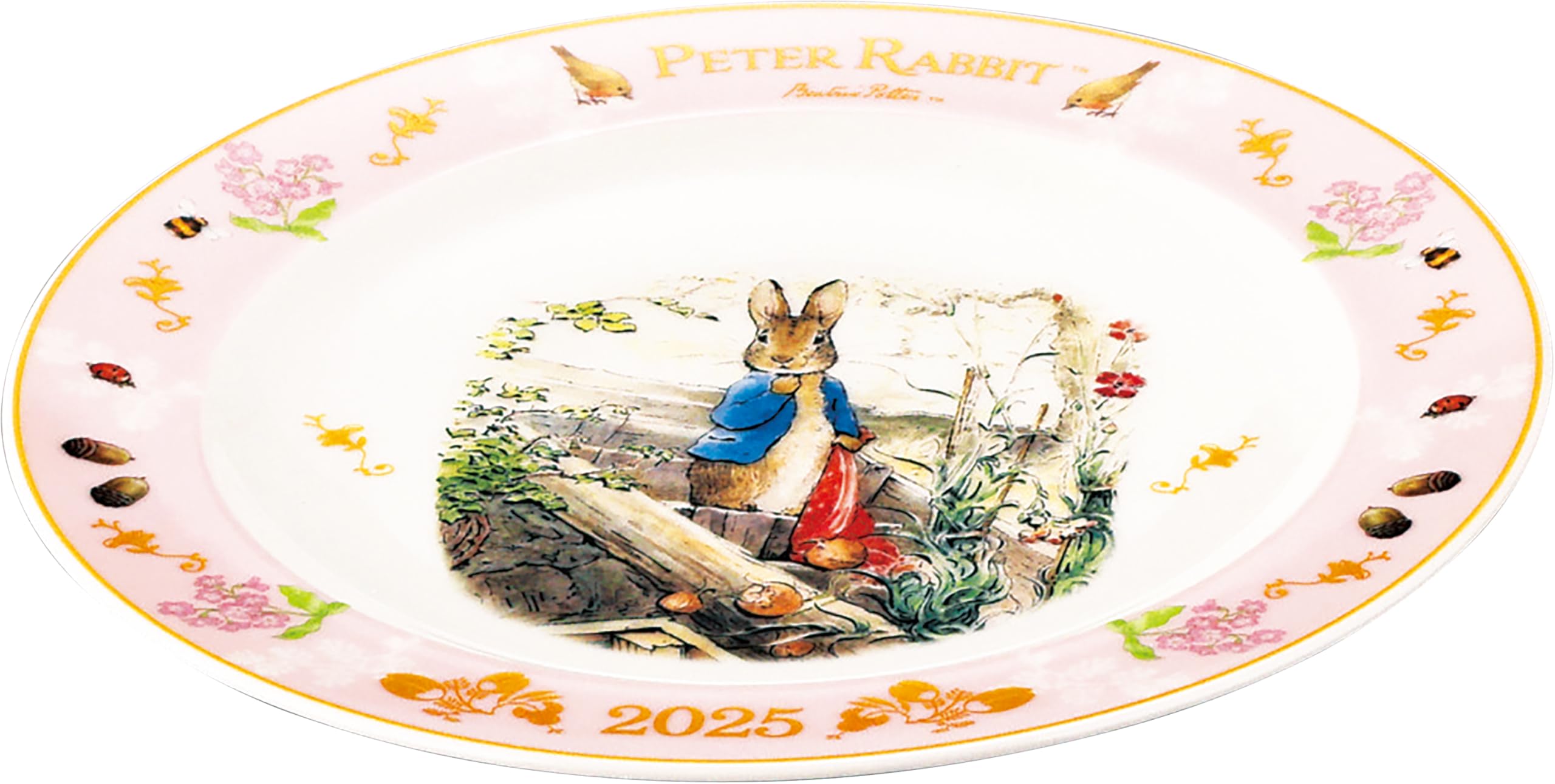 Peter Rabbit PR2025-YP 2025 Years Plate, Diameter Approx