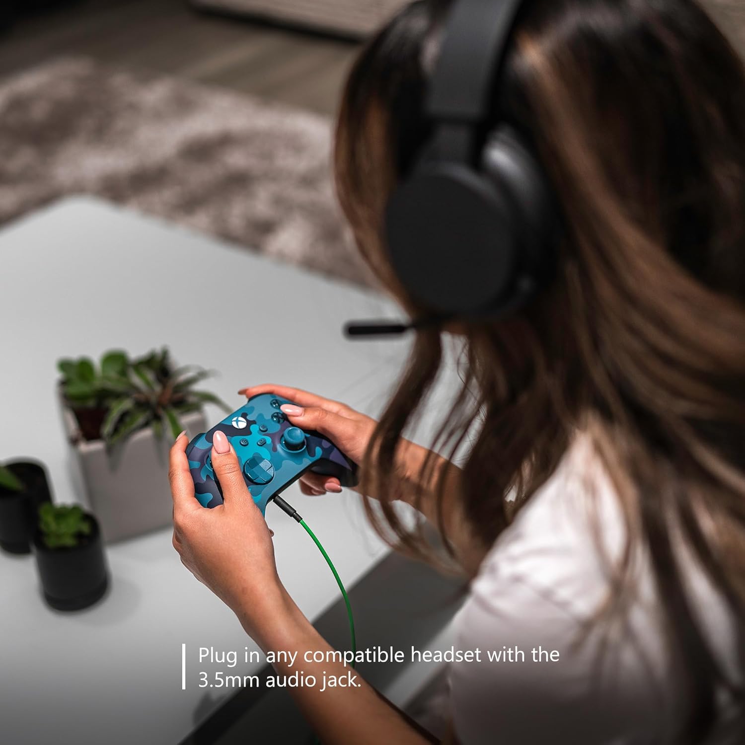 Xbox Special Edition Wireless Gaming Controller – Mineral Camo – Xbox Series X|S, Xbox One, Windows PC, Android, and iOS