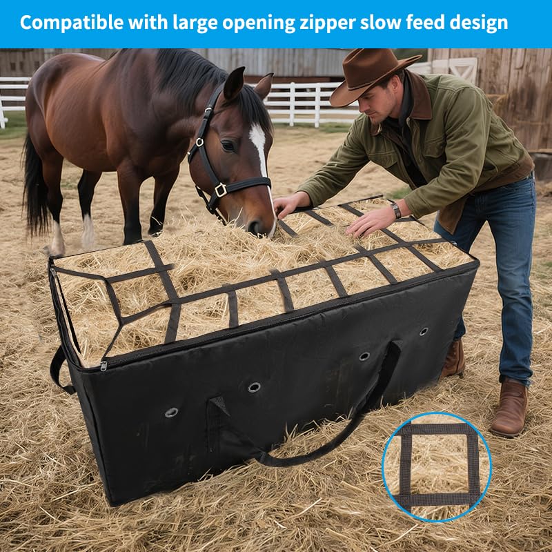 Sac De Rangement Pour Balles De Foin, Sac De Transport Extra