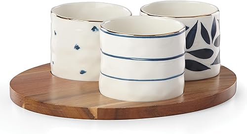 Vista 61 de Lenox 894647 Blue Bay - Juego de recipientes de 3 piezas