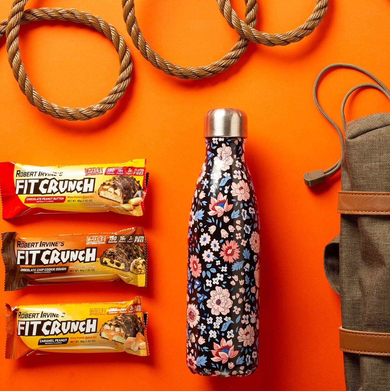 FITCRUNCH High Protein Bars, Value Pack, Snack Size Protein Bars, Gluten Free (Peanut Butter)