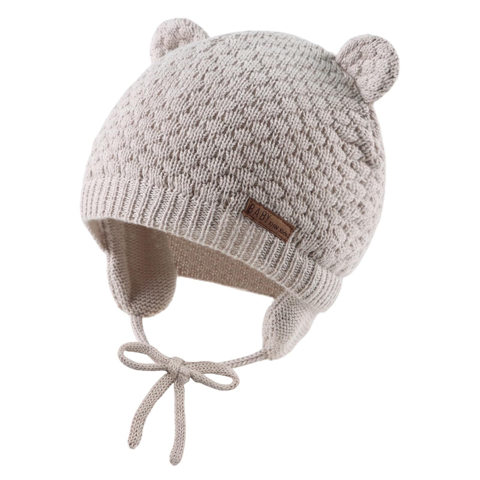 XIAOHAWANG Gorro para bebé, diseño de Oso para bebé