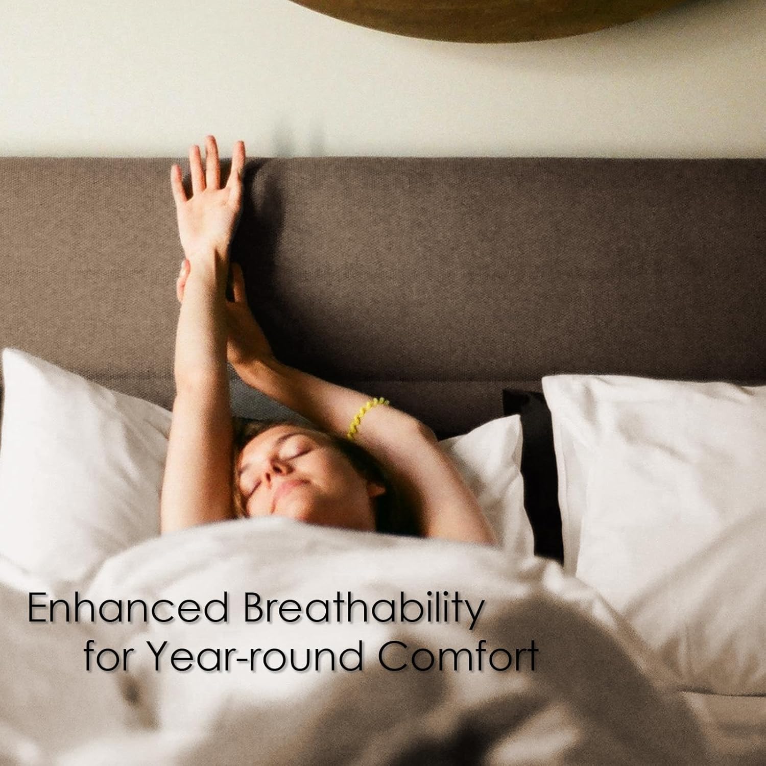 EP Mode Light Weight Wool Comforter for Summer, Purely Natural Duvet Insert, 100% Australian Wool Filling (150GSM, Size King) - Image 6