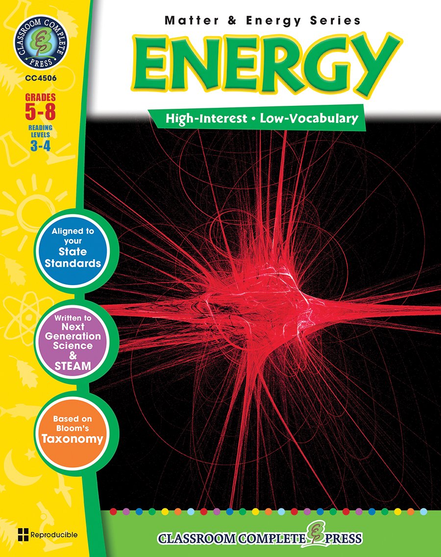Energy Gr. 5-8 - Classroom Complete Press (Matter & Energy Series)