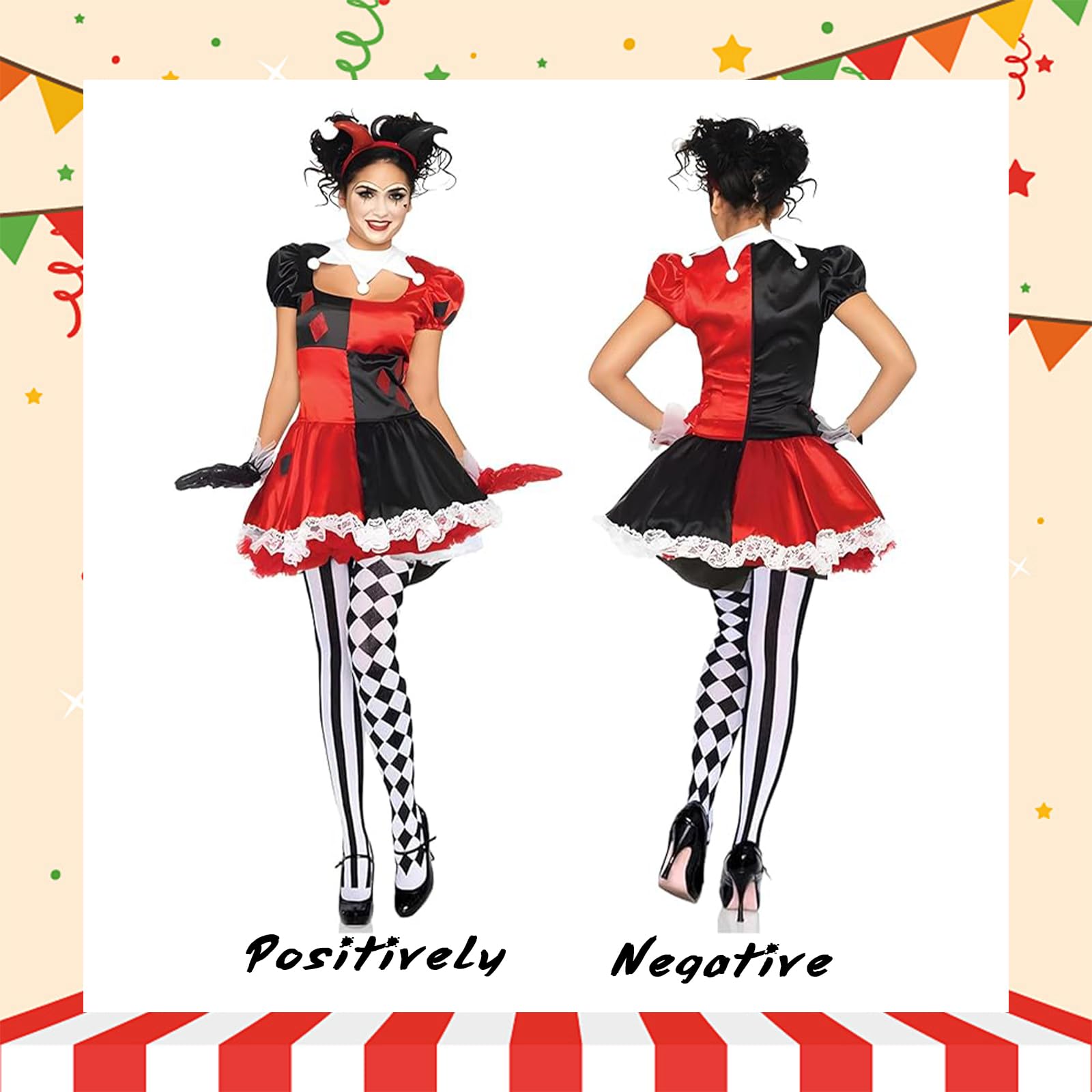 Carnevale Circo Clown Costume Di Halloween Costume Set - Foto 10
