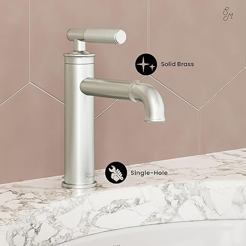 Miniatura 3 de Swiss Madison Well Made Forever SM-BF90BN Avallon - Grifo de baño (níquel cepillado)