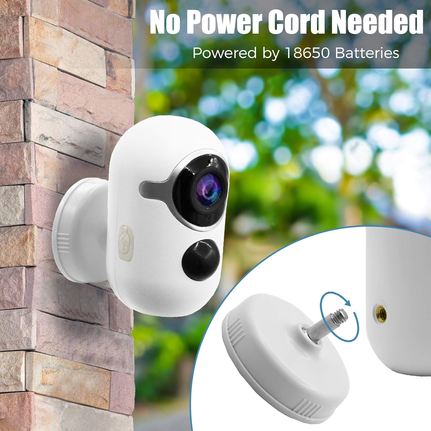 TOP оƒƒERS Outdoor Security Camera, Wireless Rechargeable with 6000mAh Battery Powered WiFi, Waterproof IP66, IR Night Vision, 2-Way Talk, Motion Detection, Alert, Ultra HD Smart Deterrence Security Camera 🔥 Hоt Dеаlѕ Outdoor Security Camera, Wireless Rechargeable with 6000mAh Battery Powered WiFi, Waterproof IP66, IR Night Vision, 2-Way Talk, Motion Detection, Alert, Ultra HD Smart Deterrence Security Camera