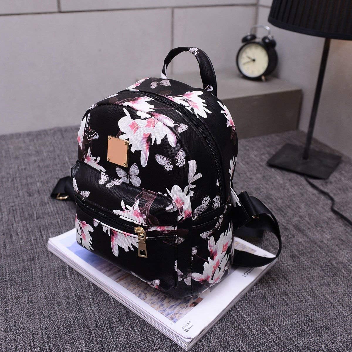 mini flower backpack