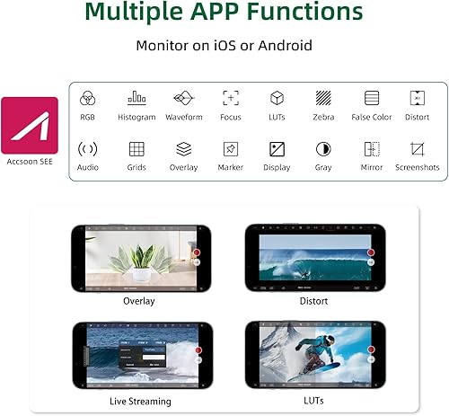Miniatura 6 de Accsoon Vídeo inalámbrico multiespectro CineView HE (solo transmisor)