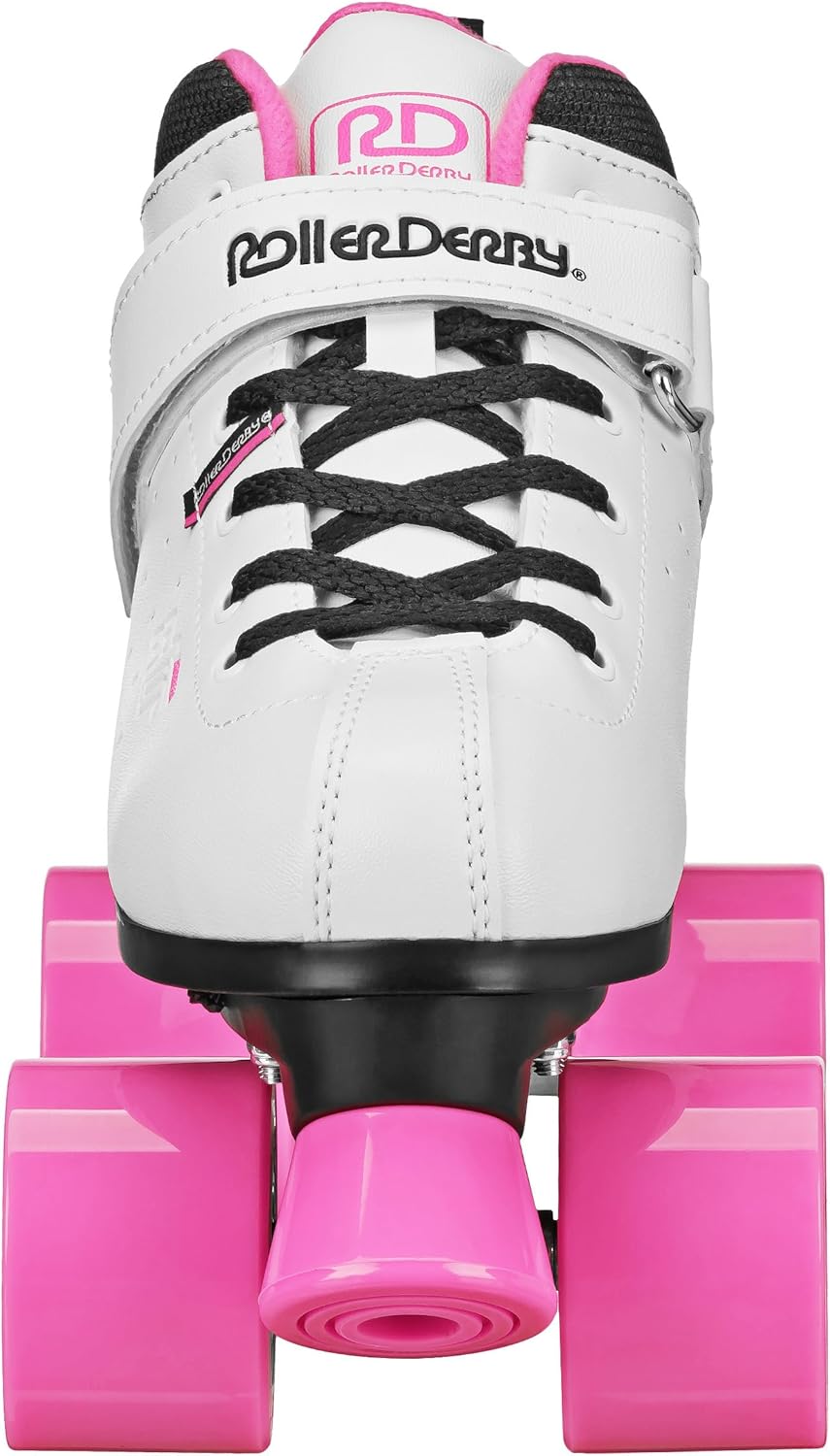 Roller Derby Str Seven Women's Roller Skate, White/Pink, 10