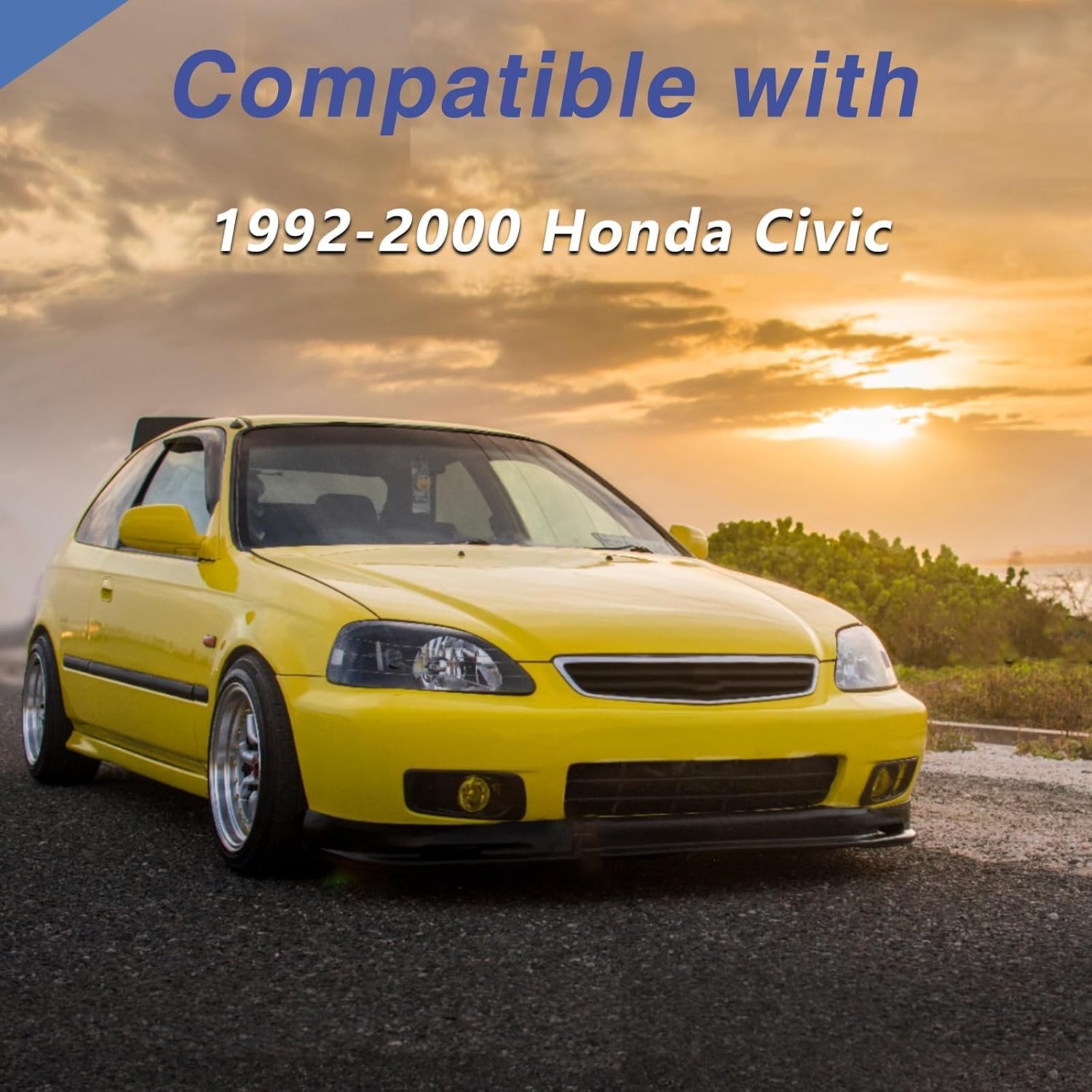 HIMARKLIF Antenna Hole Plate Cap Cover Kit, Antenna Block Off Cap Compatible with Honda Civic 1.5L 1.6L 1992 1993 1994 1995/1.6L 1996 1997 1998 1999 2000 Replacement#:39152-SR3-A00